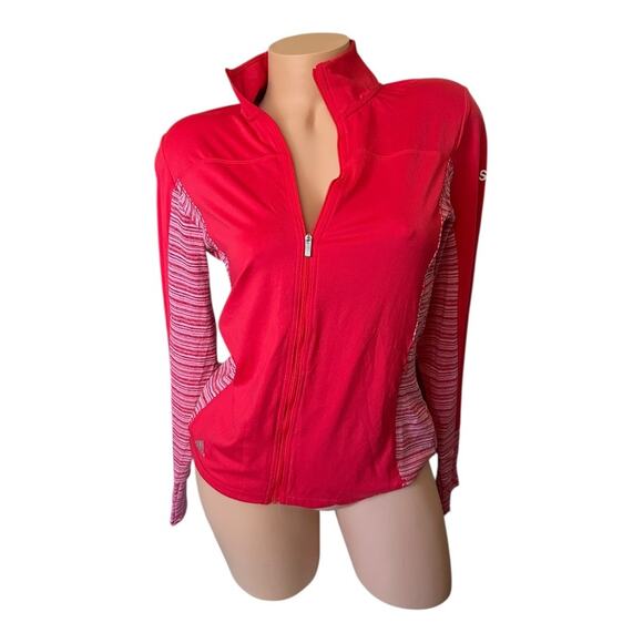 Adidas Women's Size Small Rangewear Full-Zip lightweight pink golf Jacket nwt - Picture 2 of 10